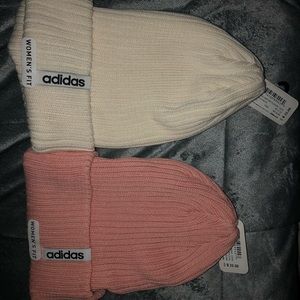 Adidas ribbed Hawthorne beanies OS